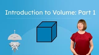 Finding Volume with Unit Cubes