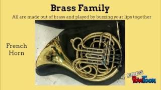 Orchestra Instrument Families