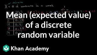 Calculating Expected Value