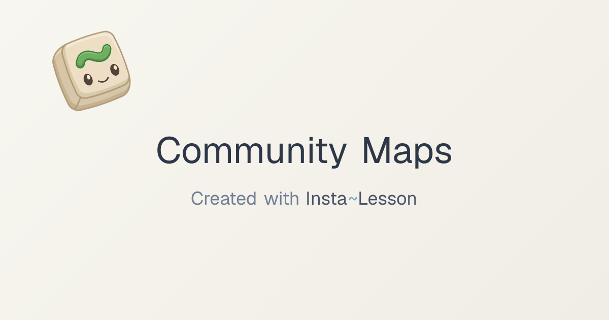 community map Lesson Plan for Grade 1 | Free Social Studies Lesson