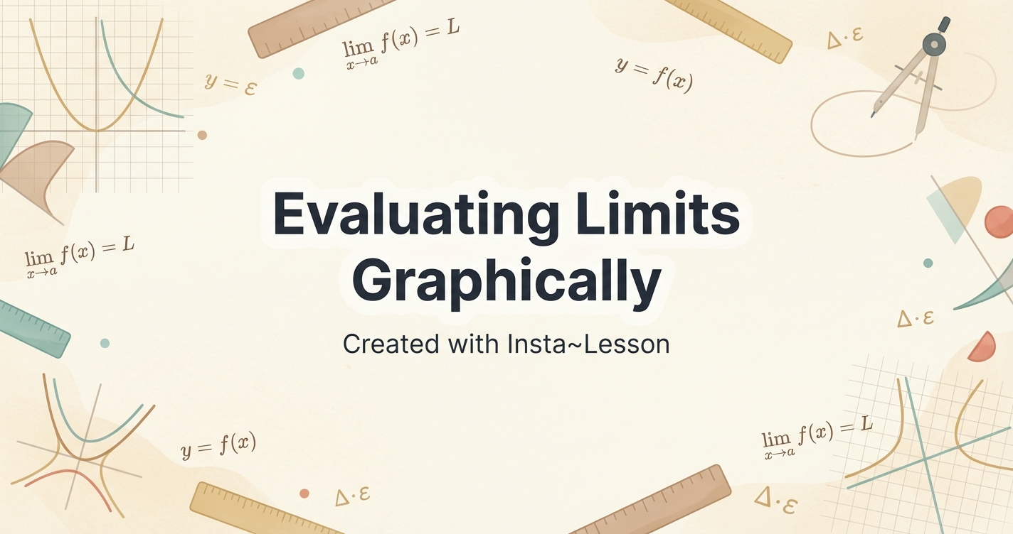 Evaluating Limits Graphically Lesson Plan for Grade Adult | Free Math ...