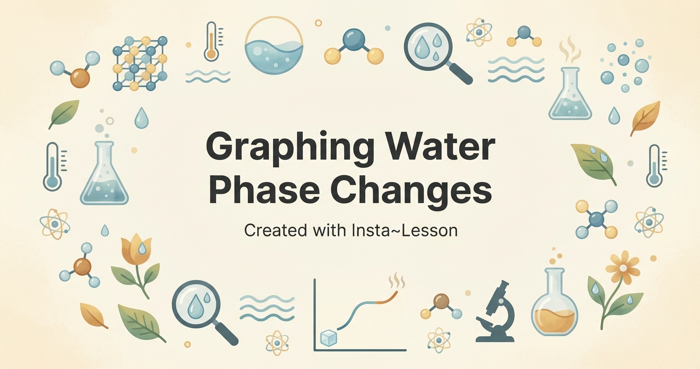 Graphing Water Phase Changes Lesson Plan for Grade 7th Grade | Free ...