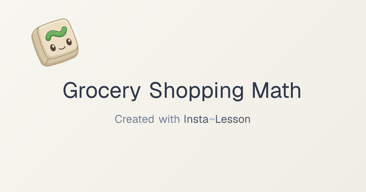 food shopping at the grocery store with quantities of items, containers ...