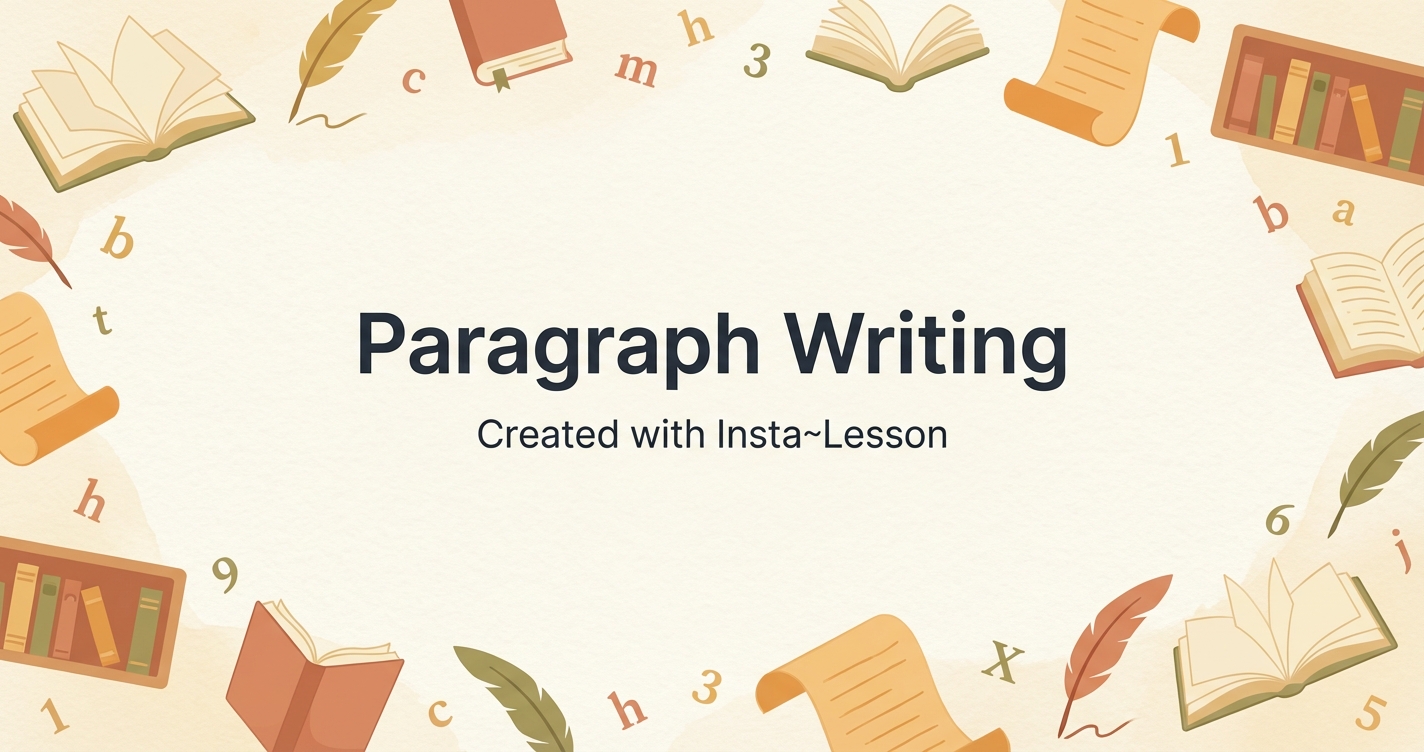 Paragraph Writing Lesson Plan for Grade 4th Grade | Free ELA Lesson