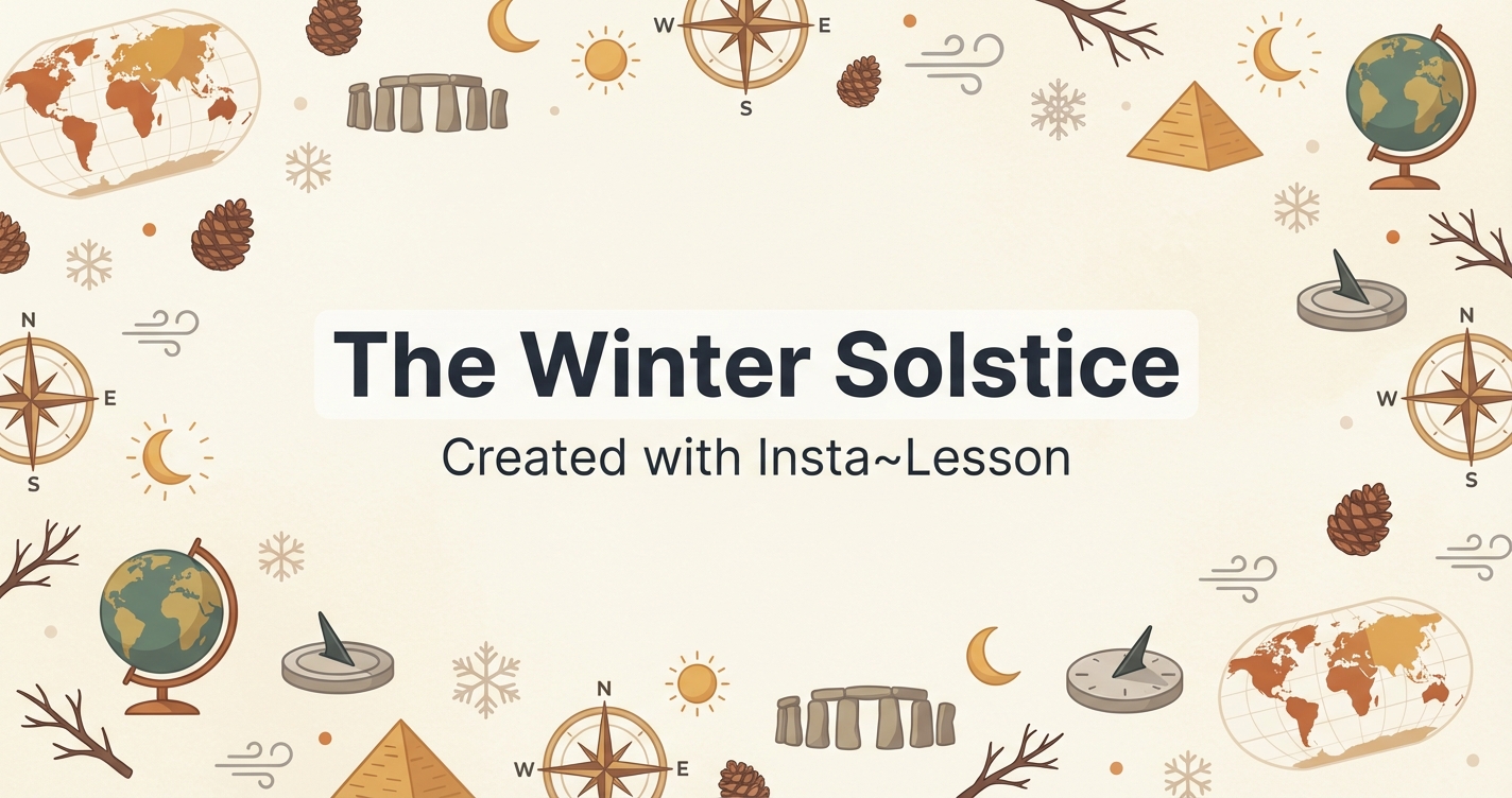 The Winter Solstice Lesson Plan for Grade 5th Grade | Free Social ...